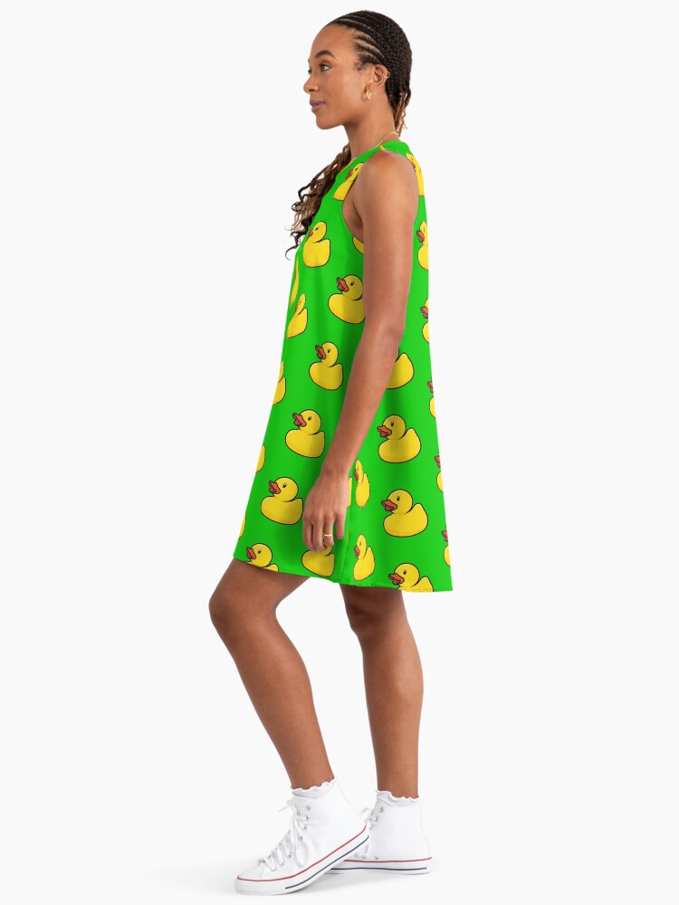 duck green dress Lucky Duck Dress – Emilie-Bs main image 0