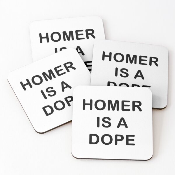 Item preview, Homer is a Dope  designed and sold by CasaNiva72.