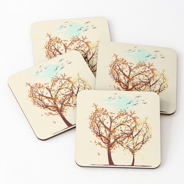 Item preview, Outline Tree Of Life - Autumn Heart Trees Hugger designed and sold by Perceptible.