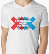Amsterdam Music Festival - AMF Men's V-Neck T-Shirt