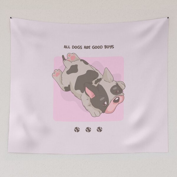 Item preview, Cute Puppy Lying Down - All Dogs Are Good Boys designed and sold by PlebFashun.