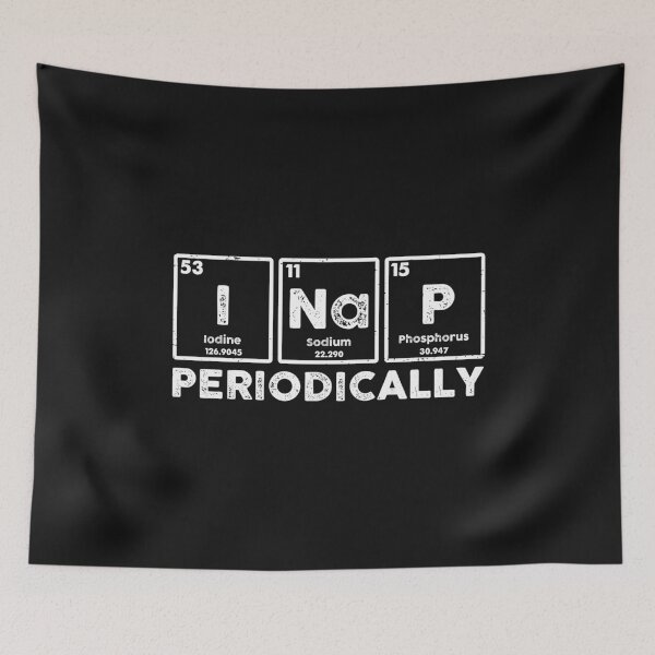 Item preview, Funny Science I Nap Periodically Chemistry Elements Pun Humor Gift designed and sold by alenaz.