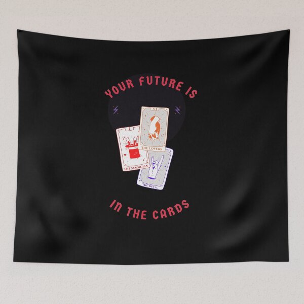 Item preview, Black Tarot pattern (Your future is in the cards) designed and sold by Molly-Vo.