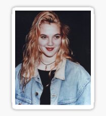 Drew in the 90's Sticker