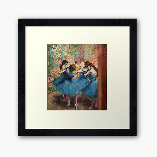 Artikel-Vorschau von Edgar Degas - Dancers in blue, designt und verkauft von PaintingArtwork.