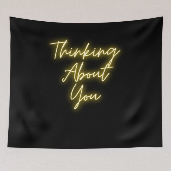 Item preview, Thinking about you - relationship gift, couple gift, date outfit, valentines day gift for her, valentines day gift for couple, anniversary gift, wedding gift, long distance relationship gift designed and sold by mr&mrsmalik malik.