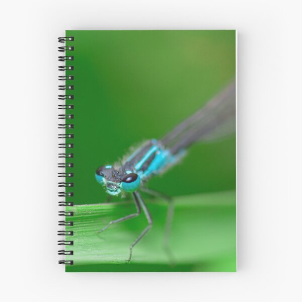 Item preview, Blue damselfly in a sea of green designed and sold by LifesTooBig.
