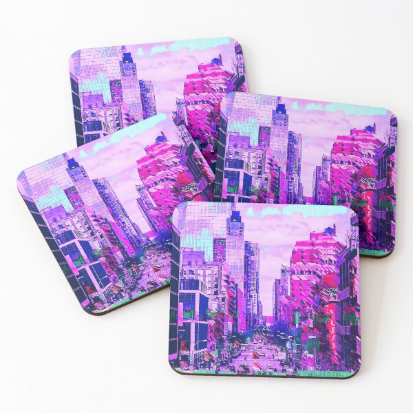 Item preview, New York City Vaporwave Glitch Art designed and sold by glitchhub.