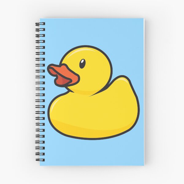 Item preview, Rubber Duck in Baby Blue designed and sold by threeblackdots.