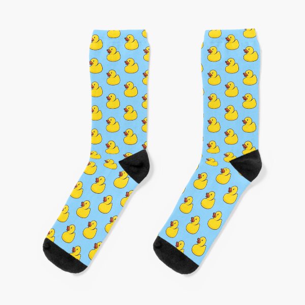 Item preview, Rubber Duck in Baby Blue designed and sold by threeblackdots.
