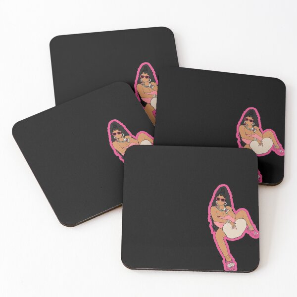 Item preview, Black Nicki Minaj Pink Crocs Takeover Pink OUTLINE designed and sold by PrettyMissys.