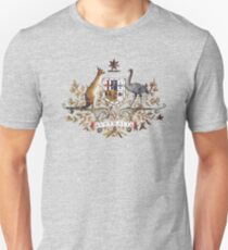 Aussie Coat of Arms Slim Fit T-Shirt