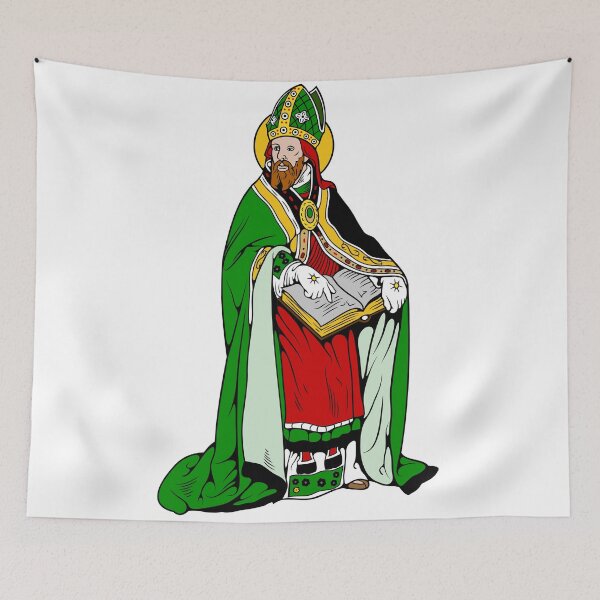 Item preview, ST OSWALD designed and sold by CatholicSaints.