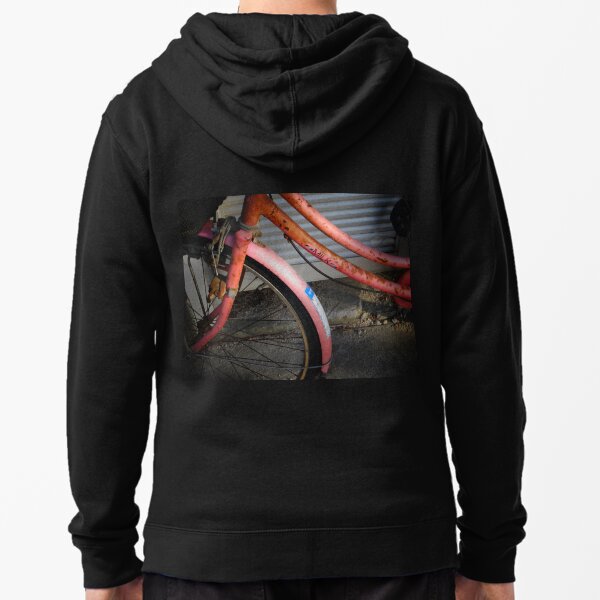 Bike Milk Zipped Hoodie