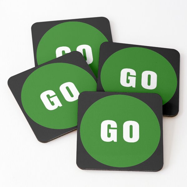 Item preview, Green GO sign designed and sold by ASOE.