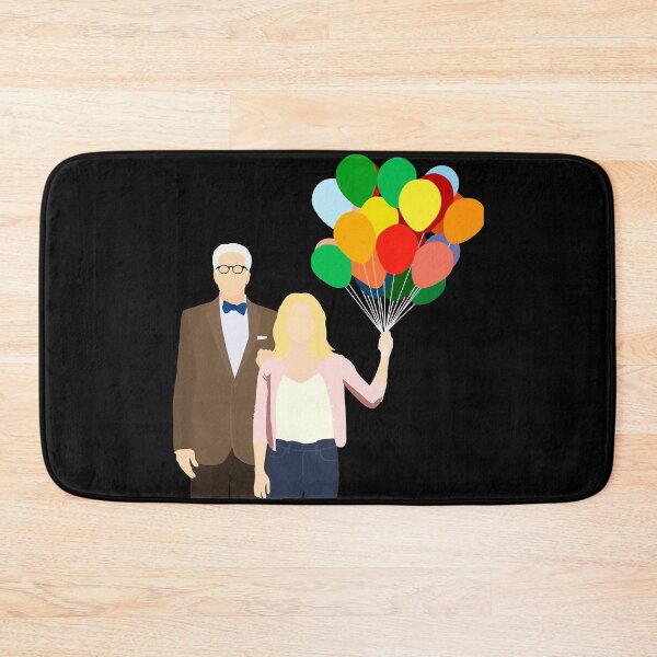 Item preview, Michael and Eleanor with Balloons The Good Place Near Each Other designed and sold by GoodPlaceVuong.