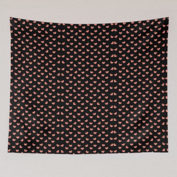 Item preview, Tiny red hearts  designed and sold by Molly-Vo.
