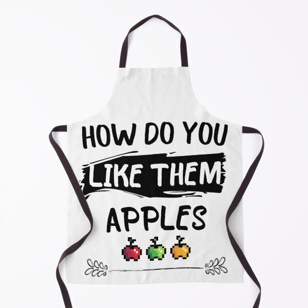 Artikelvorschau, Wie magst du sie Äpfel - Ein Apfel am Tag - Grüne Finger - Pixelierte Äpfel entworfen und verkauft von For the love of Pixels.