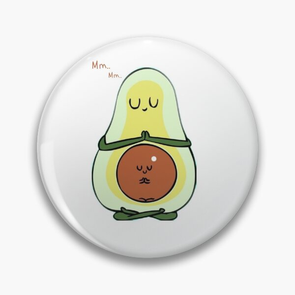 Artikelvorschau, meditative Avocado entworfen und verkauft von confidence20.