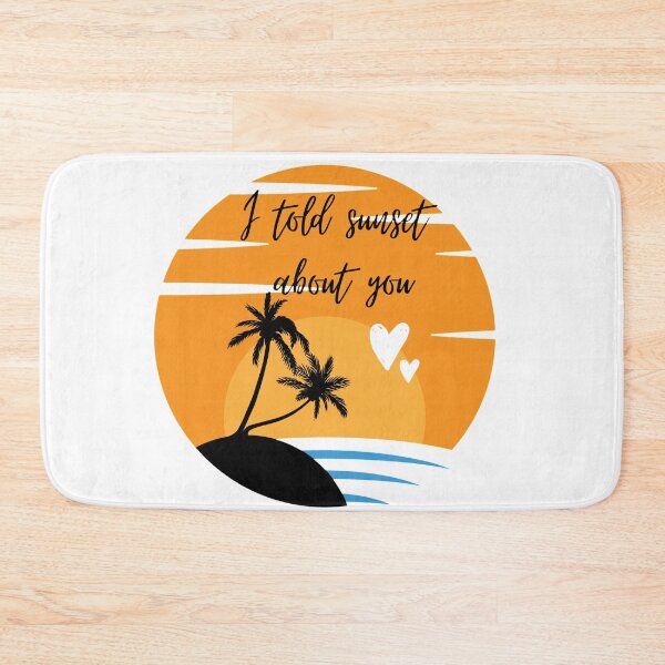 Item preview, I told sunset about you romance drama designed and sold by AKMarkethub.