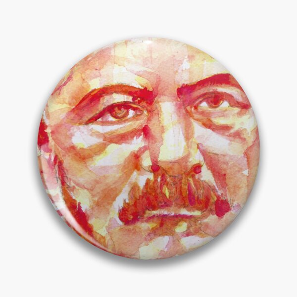 Item preview, GERARD DE NERVAL watercolor portrait designed and sold by lautir.