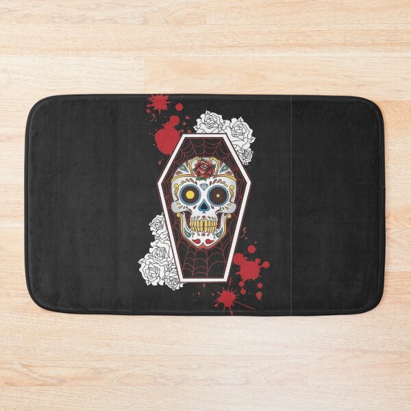 Item preview, skull in a coffin designed and sold by Kla357.