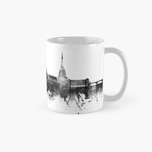 Aperçu de l'œuvre Turin Italy Skyline créée et vendue par ArtPrints.