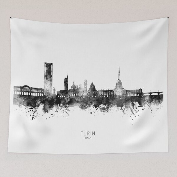 Item preview, Turin Italy Skyline designed and sold by ArtPrints.