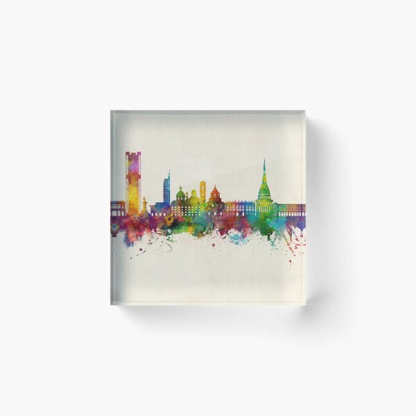 Item preview, Turin Italy Skyline designed and sold by ArtPrints.