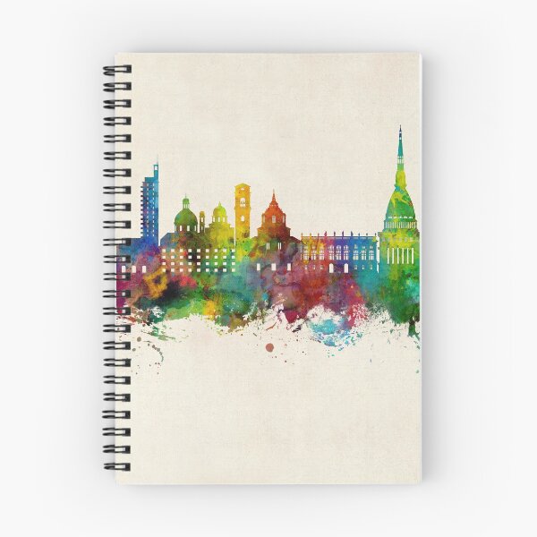 Item preview, Turin Italy Skyline designed and sold by ArtPrints.