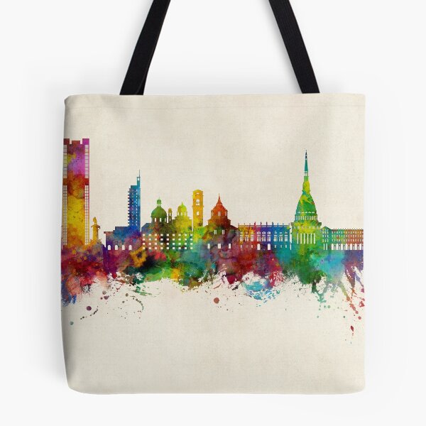 Artikelvorschau, Turin Italy Skyline entworfen und verkauft von ArtPrints.