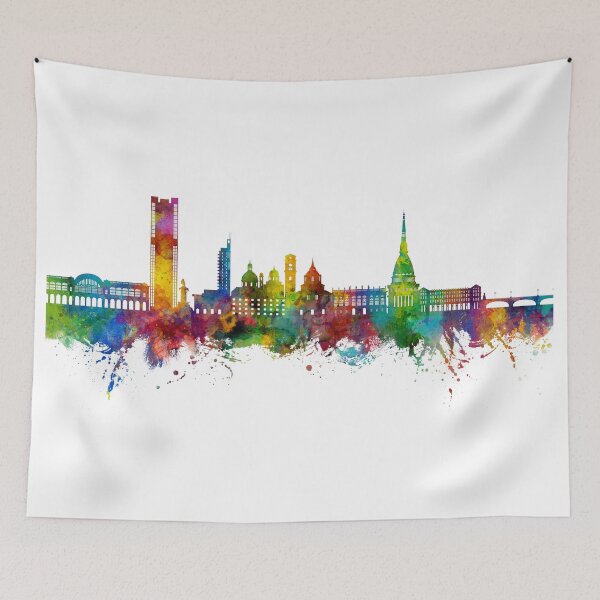 Item preview, Turin Italy Skyline designed and sold by ArtPrints.