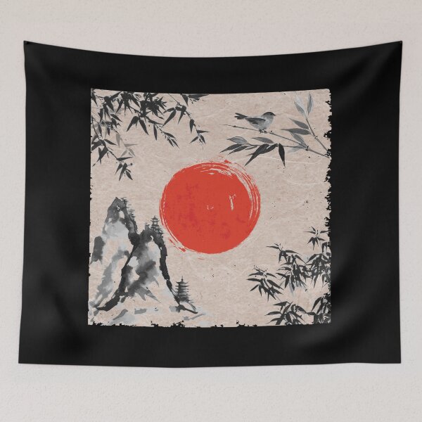 Item preview, At Dawn Sumi-e designed and sold by ElenaDanilo.