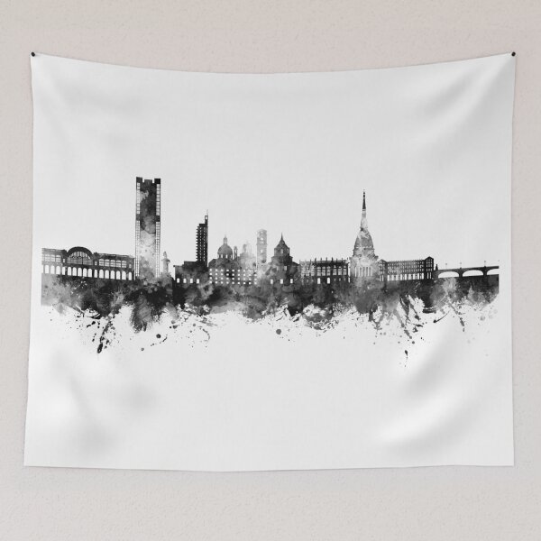 Item preview, Turin Italy Skyline designed and sold by ArtPrints.