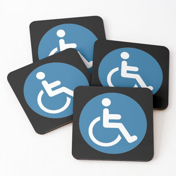 Item preview, PWD Access Streetsign for Differently Abled Persons Blue Circle designed and sold by ASOE.