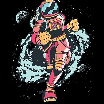 Artwork thumbnail, Spaceman runner  by TRIBExSPACE