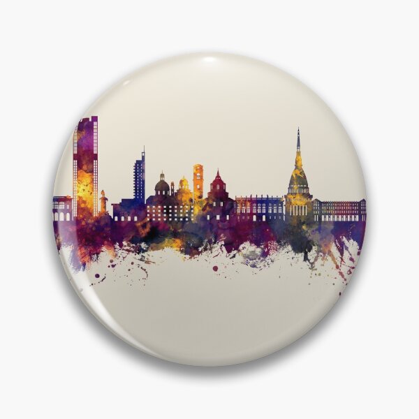 Item preview, Turin Italy Skyline designed and sold by ArtPrints.