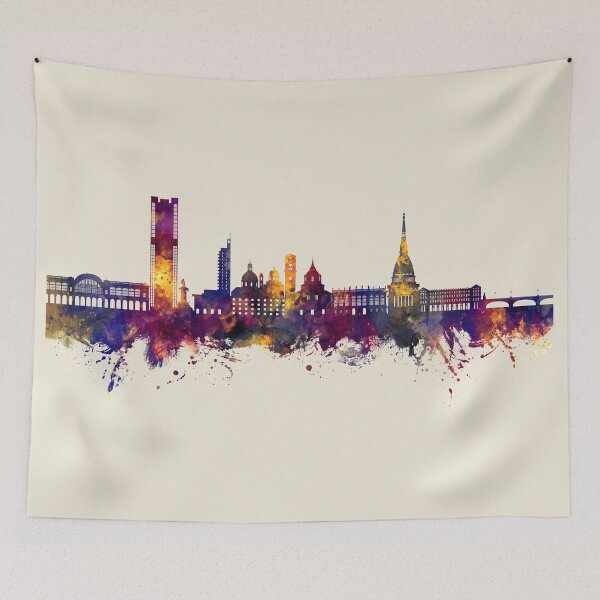 Item preview, Turin Italy Skyline designed and sold by ArtPrints.