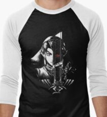 A Hero's Dark Reflection Men's Baseball ¾ T-Shirt