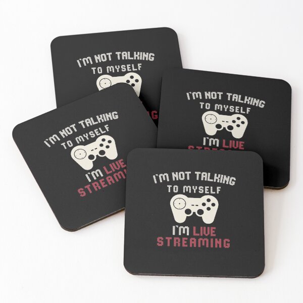 Item preview, I am not talking to myself I am live streaming designed and sold by Mriganka Gogoi.