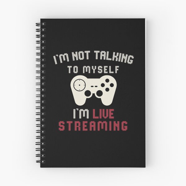 Item preview, I am not talking to myself I am live streaming designed and sold by Mriganka Gogoi.