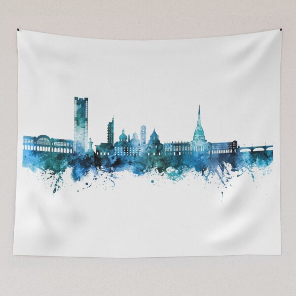 Item preview, Turin Italy Skyline designed and sold by ArtPrints.