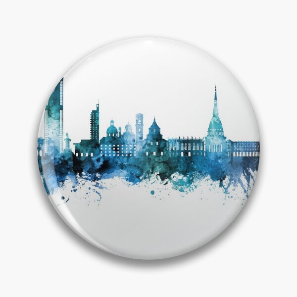 Item preview, Turin Italy Skyline designed and sold by ArtPrints.