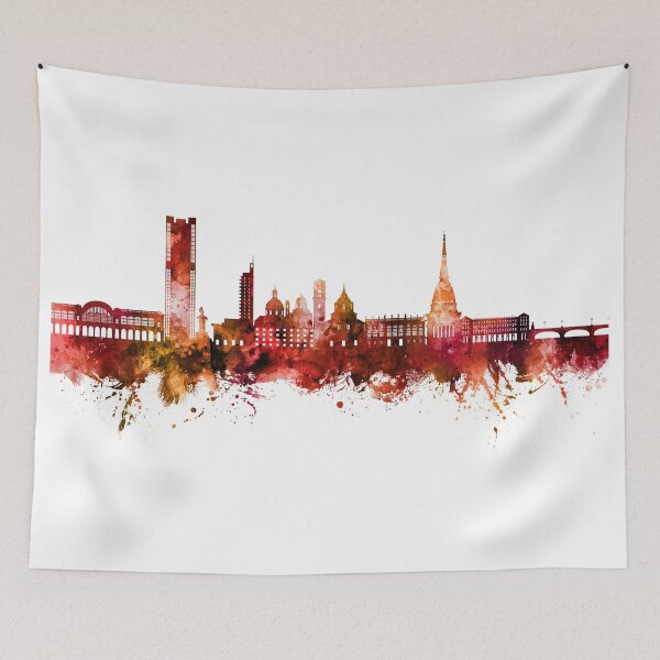 Item preview, Turin Italy Skyline designed and sold by ArtPrints.