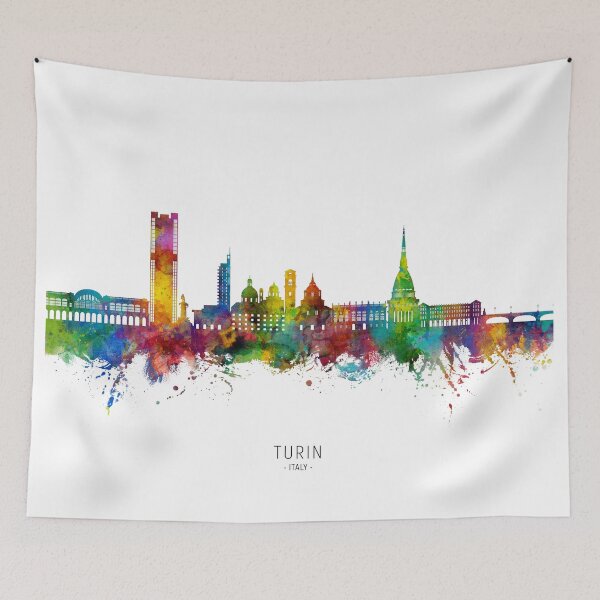 Item preview, Turin Italy Skyline designed and sold by ArtPrints.