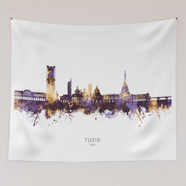 Item preview, Turin Italy Skyline designed and sold by ArtPrints.