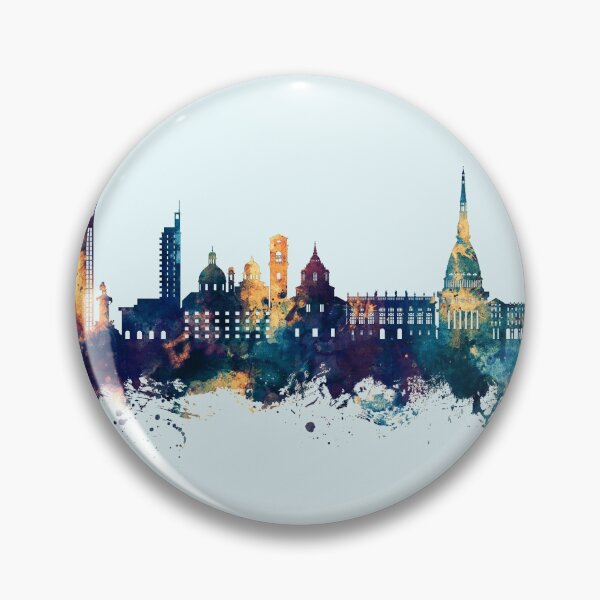 Item preview, Turin Italy Skyline designed and sold by ArtPrints.