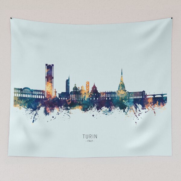 Item preview, Turin Italy Skyline designed and sold by ArtPrints.