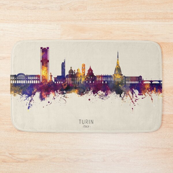 Item preview, Turin Italy Skyline designed and sold by ArtPrints.
