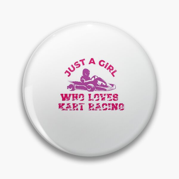Item preview, JUST A GIRL WHO LOVE KART RACING - Go Kart Racing Girl designed and sold by ildafdhome.